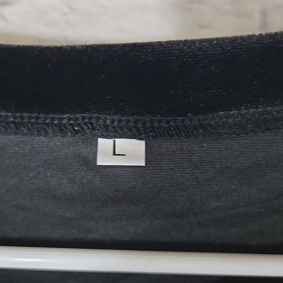 Big Girls Black Velvet & Gold Snowflake Tulle Holiday Dress Fit & Flare Festive - Picture 7 of 10